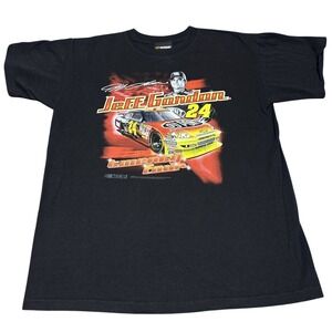 NASCAR Jeff Gordon #24 DuPont T-Shirt Youth Size Large Y2K Vintage Racing Chevy